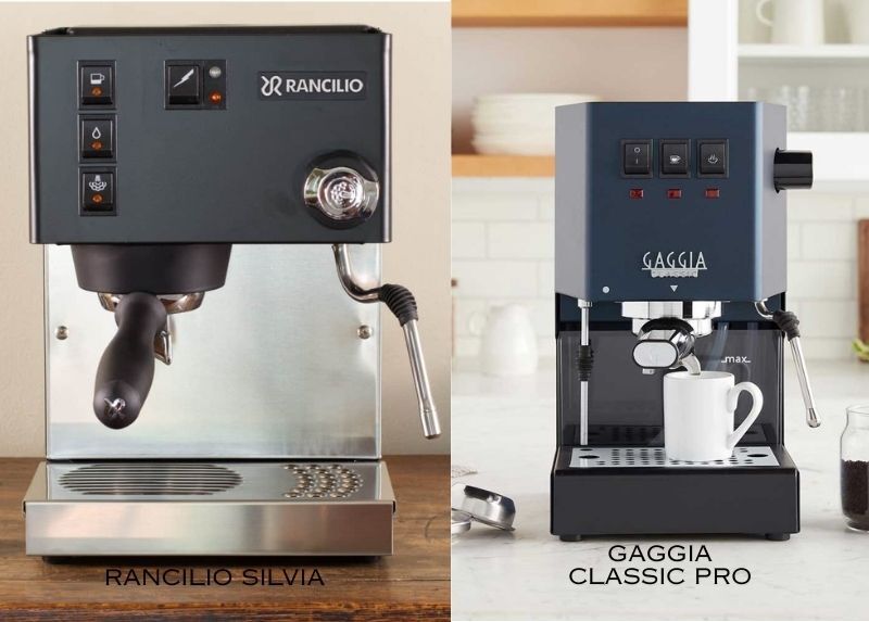 Gaggia Classic Pro vs Rancilio Silvia 13