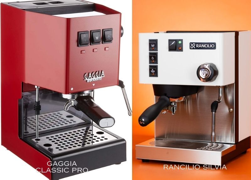 Gaggia Classic Pro vs Rancilio Silvia 2