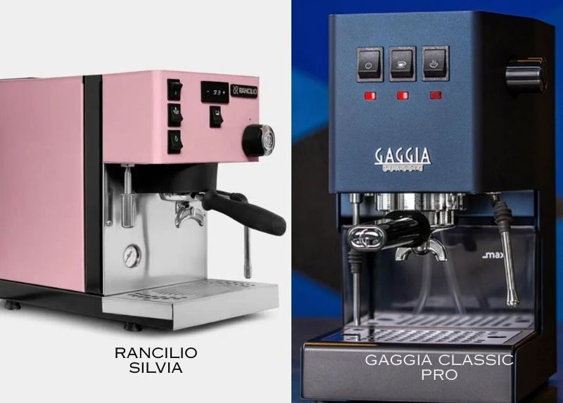 Gaggia Classic Pro vs Rancilio Silvia 5