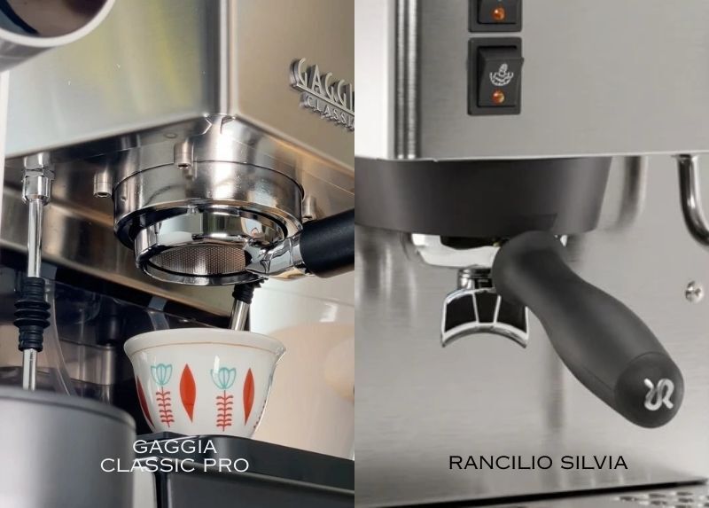 Gaggia Classic Pro vs Rancilio Silvia 7