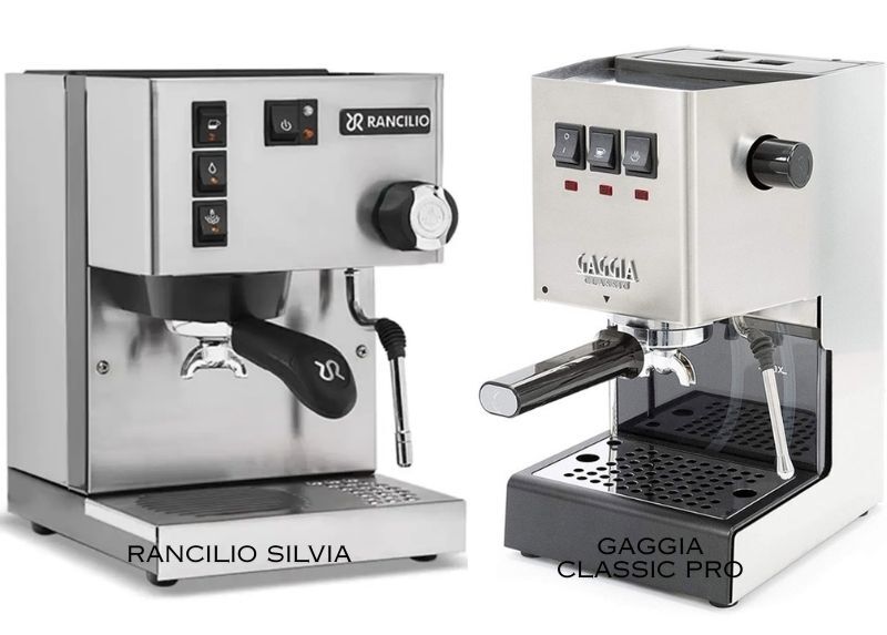 Gaggia Classic Pro vs Rancilio Silvia 8
