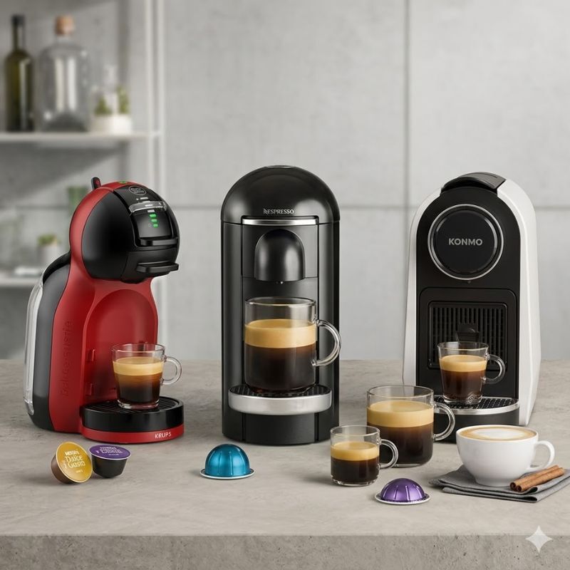 Máy pha cà phê viên nén tốt nhất