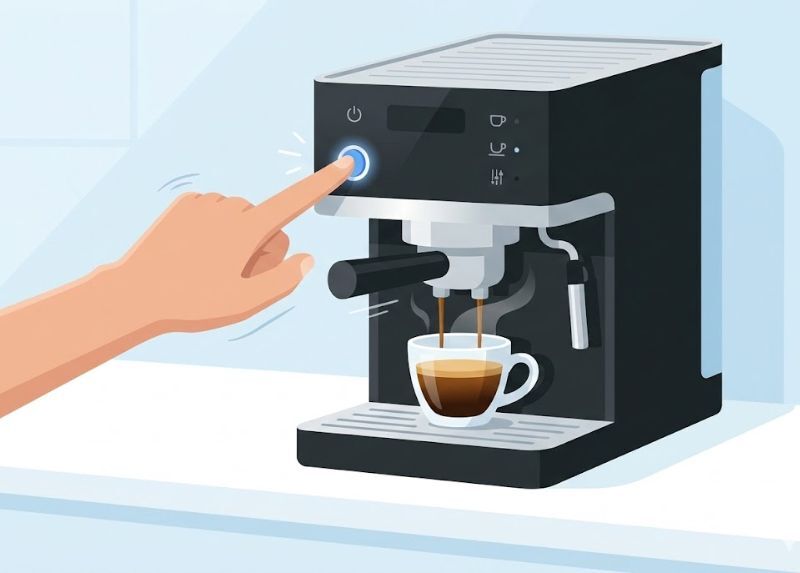 Máy pha tự động vs Bán tự động 1