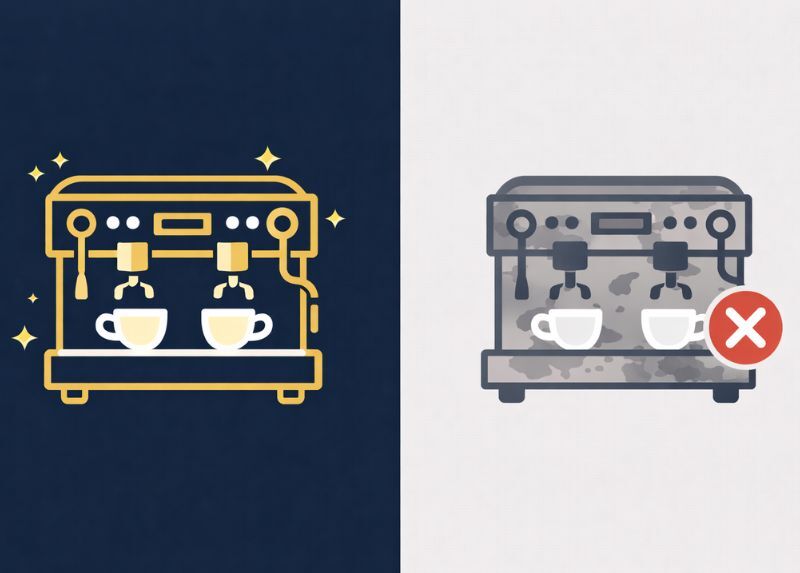 Mẹo định giá và thanh lý máy pha cà phê cũ nhanh gọn, được giá 4