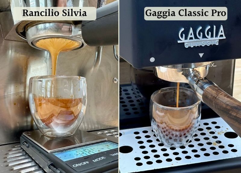Rancilio Silvia V6 vs Gaggia Classic Pro 6