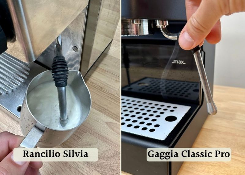 Rancilio Silvia V6 vs Gaggia Classic Pro 7