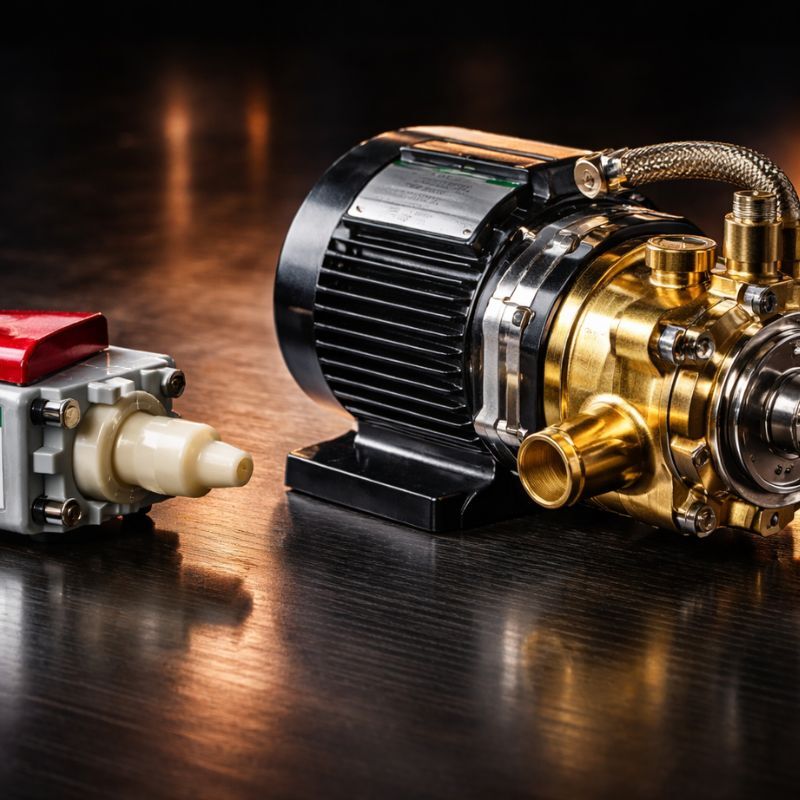 So sánh máy bơm rung hay bơm quay