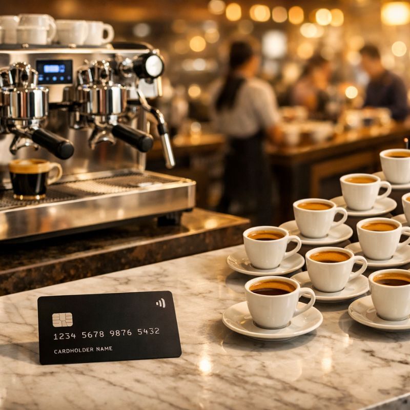 Thủ tục mua máy pha cà phê trả góp cho chủ quán