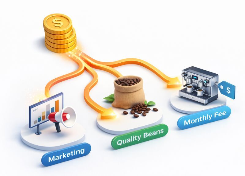 Thuê máy pha cà phê trọn gói 1