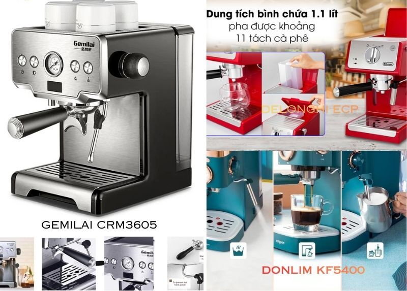 Top 3 máy pha cà phê dưới 5 triệu 6