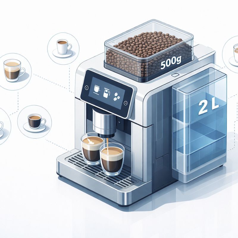 Top 3 máy pha cafe cho văn phòng 20-50 người 6