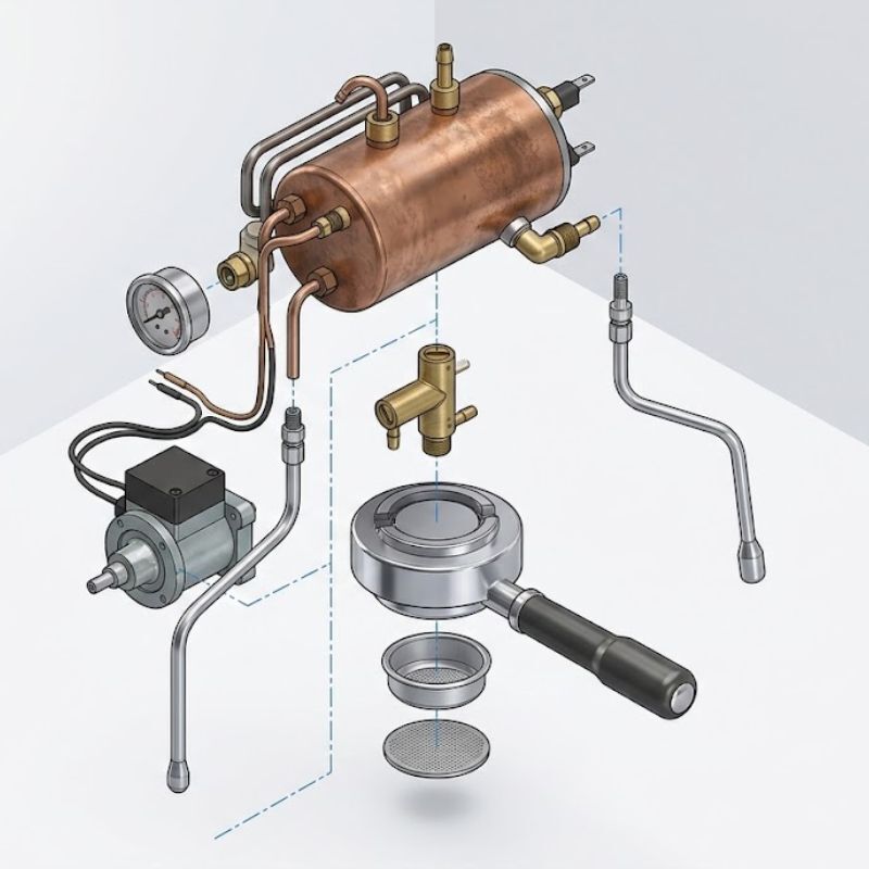 Top 5 máy pha cà phê cho quán nhỏ 5