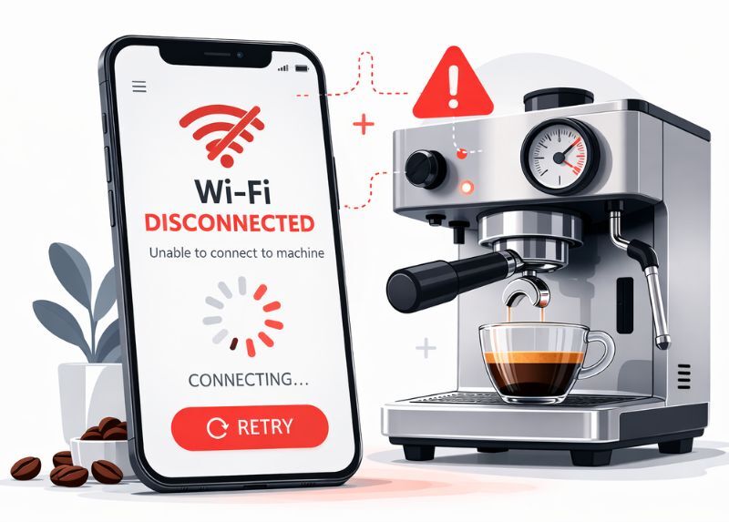 Xu hướng máy pha cà phê kết nối App 3