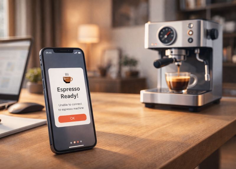 Xu hướng máy pha cà phê kết nối App 5