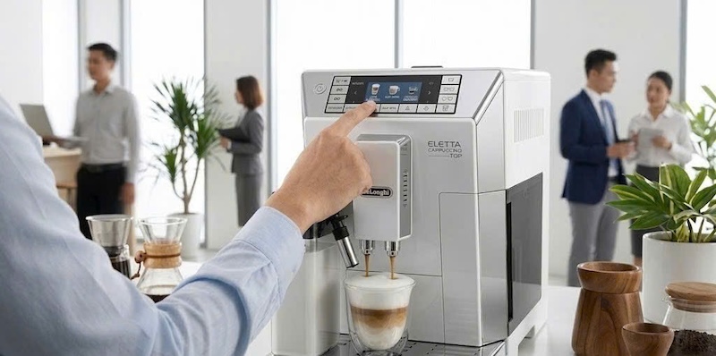 báo giá trọn gói máy pha cafe tự động cho chuỗi co-working 3