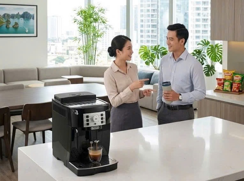 đánh giá delonghi magnifica s