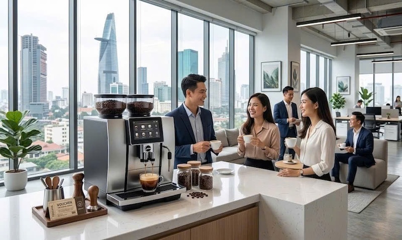 địa chỉ bán máy pha cà phê văn phòng uy tín 1