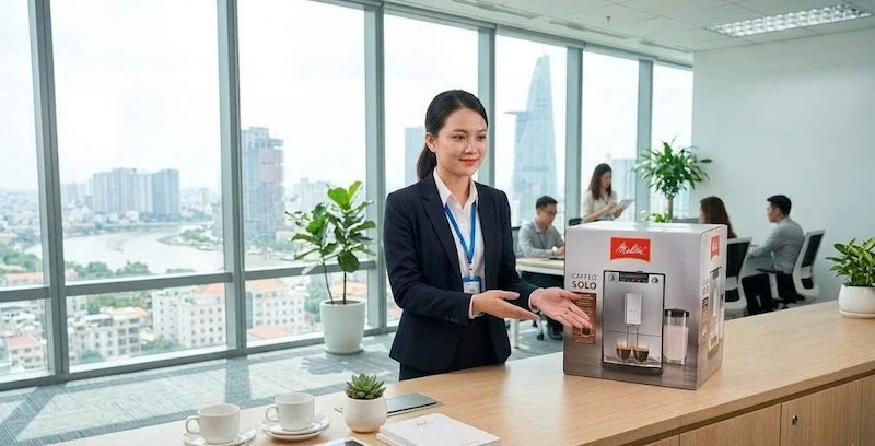 giá máy pha cà phê tự động 3