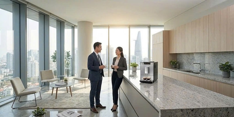 giá máy pha cà phê tự động