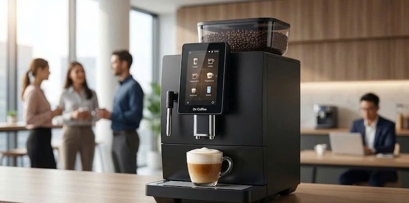 giá máy pha cafe dr coffee 1