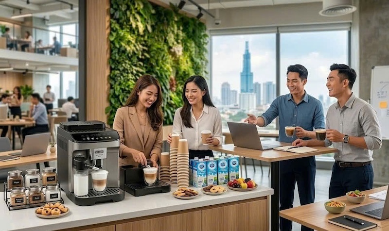 giải pháp quầy cafe tự phục vụ cho công ty 1