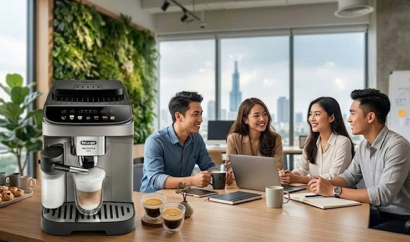 giải pháp quầy cafe tự phục vụ cho công ty