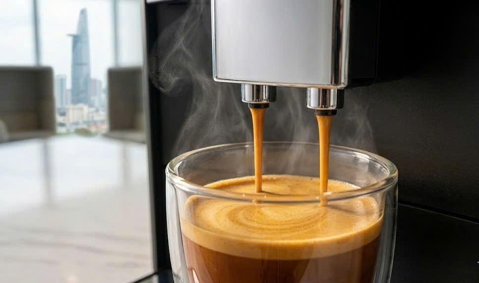 giảm giá máy pha cà phê tự động melitta 2