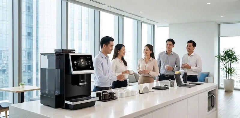 máy pha cà phê dr coffee