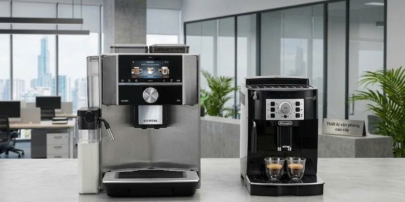 máy pha cà phê tự động loại nào ít hỏng vặt nhất 3