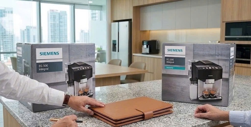 máy pha cà phê tự động siemens của đức 3