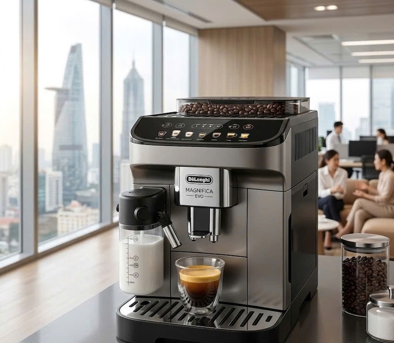 máy pha cafe espresso tự động delonghi ecam 290 3