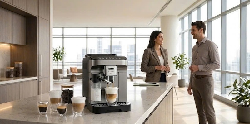 máy pha cafe espresso tự động delonghi ecam 290