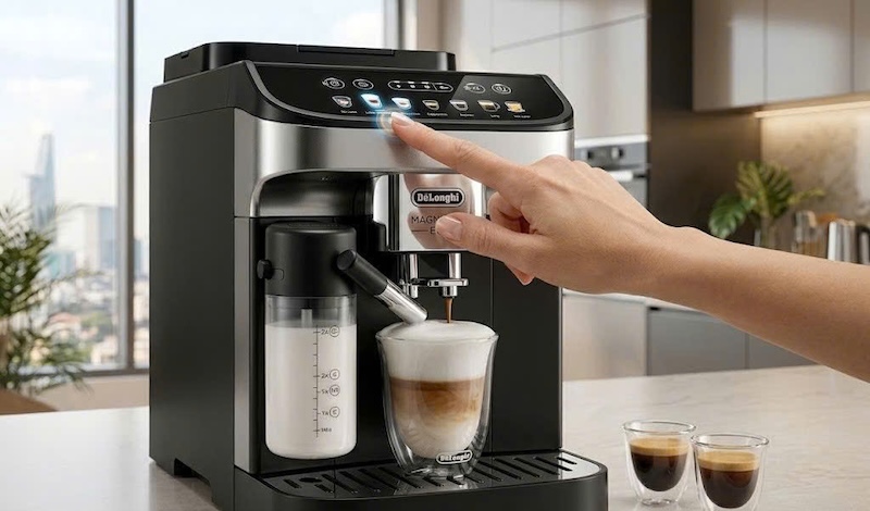 máy pha cafe tự động 1 chạm 2