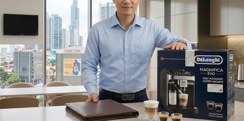 máy pha cafe tự động 1 chạm 3