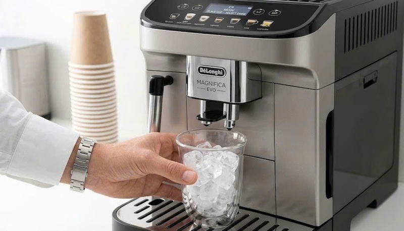 máy pha cafe tự động có dùng được đá không 3