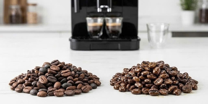 máy pha cafe tự động có xay được hạt cafe tẩm bơ không 2