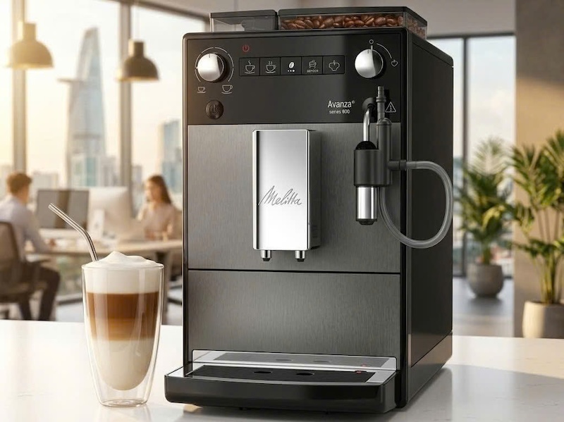 máy pha cafe tự động của đức cho công ty 2
