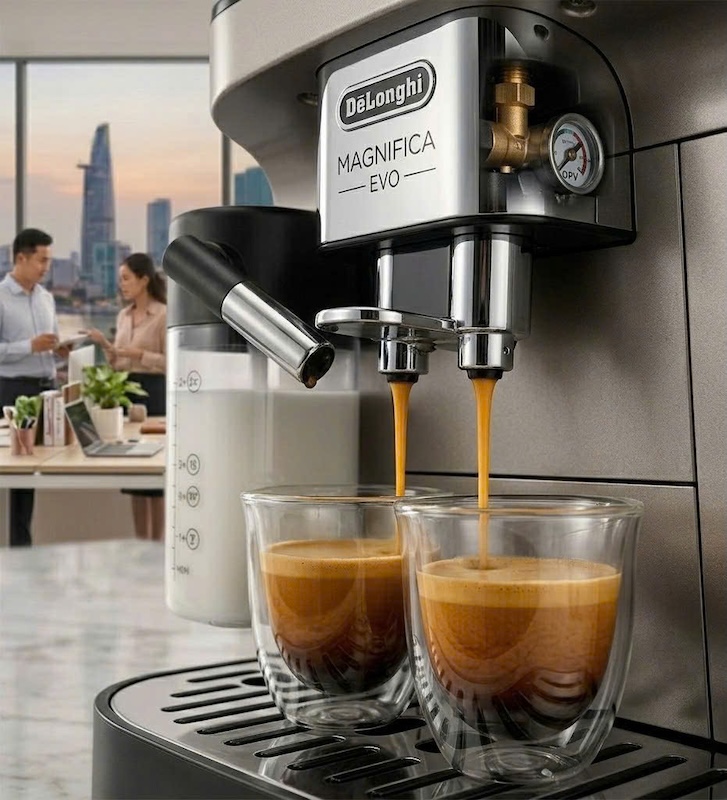 máy pha cafe tự động của đức cho công ty 2