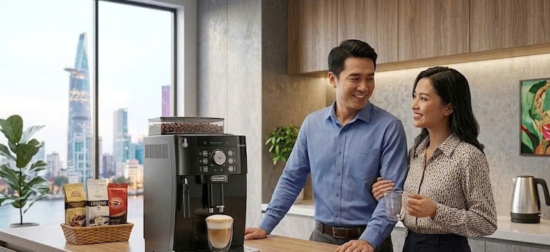 máy pha cafe tự động dùng cho gia đình loại nào tốt