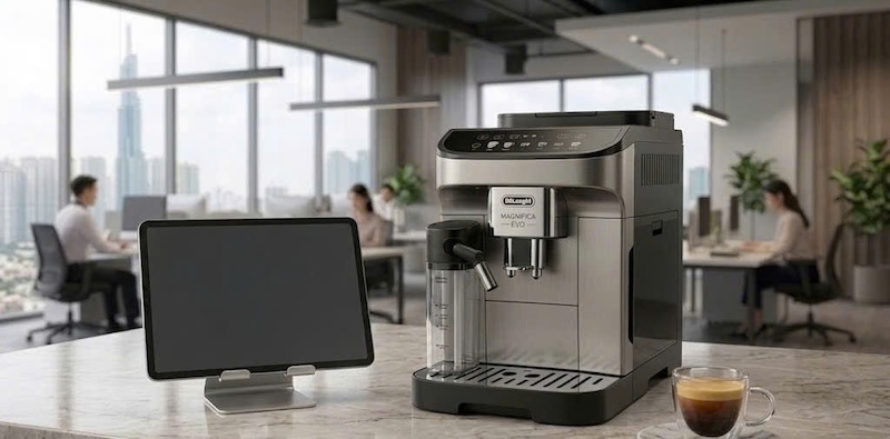 máy pha cafe tự động giá rẻ có nhanh hỏng không 2