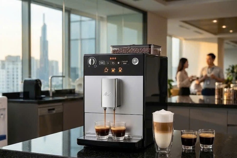 máy pha cafe tự động melitta 1