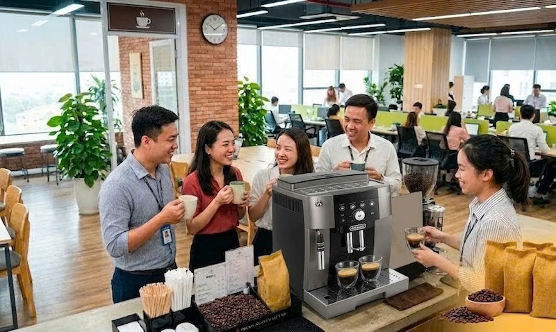 máy pha cafe văn phòng 20 đến 30 người 1