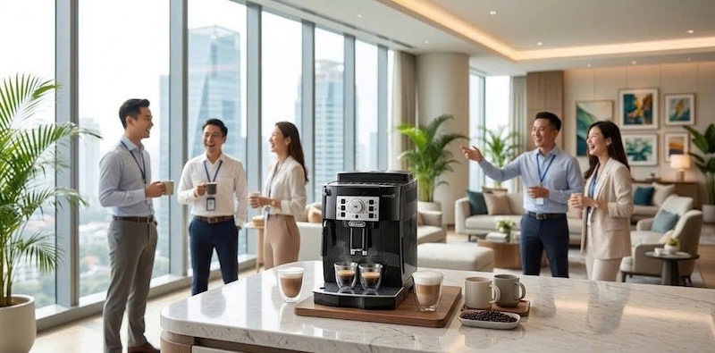 máy pha espresso tự động nhập khẩu nguyên chiếc từ ý 1
