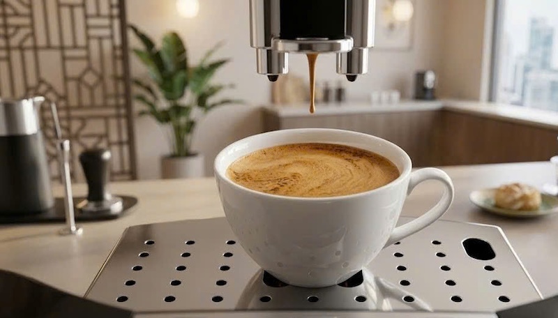 máy pha espresso tự động nhập khẩu nguyên chiếc từ ý 3