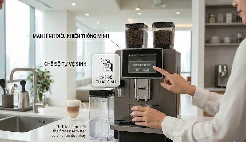 nên mua máy pha cafe tự động của hãng nào bền ít hỏng vặt 3