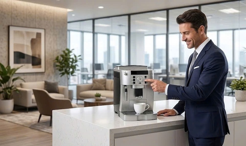 nơi bán máy pha cafe tự động delonghi đức chính hãng 1