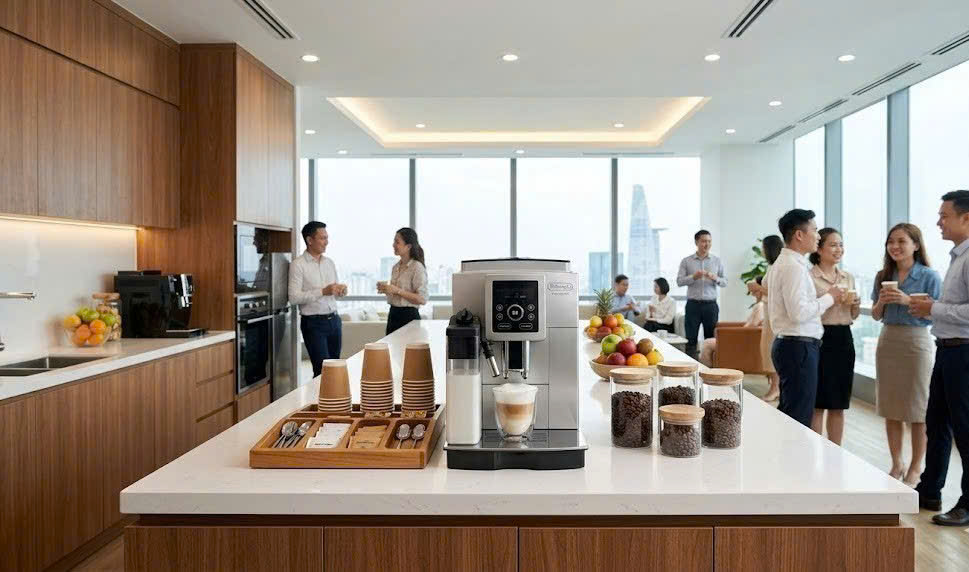 review bảng giá các dòng máy pha cafe tự động