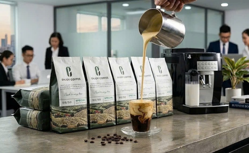 Bí quyết pha cà phê kem trứng chảy đẳng cấp barista 2