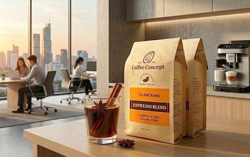 Bí quyết pha chế cà phê kết hợp với quế hồi 1