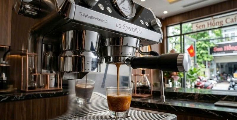 cách căn tỷ lệ brew ratio espresso 3